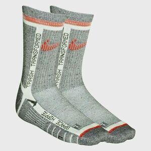Nike Crew Socks Gray Red Move to Zero Recycled Unisex M6-8 W6-10 NEW